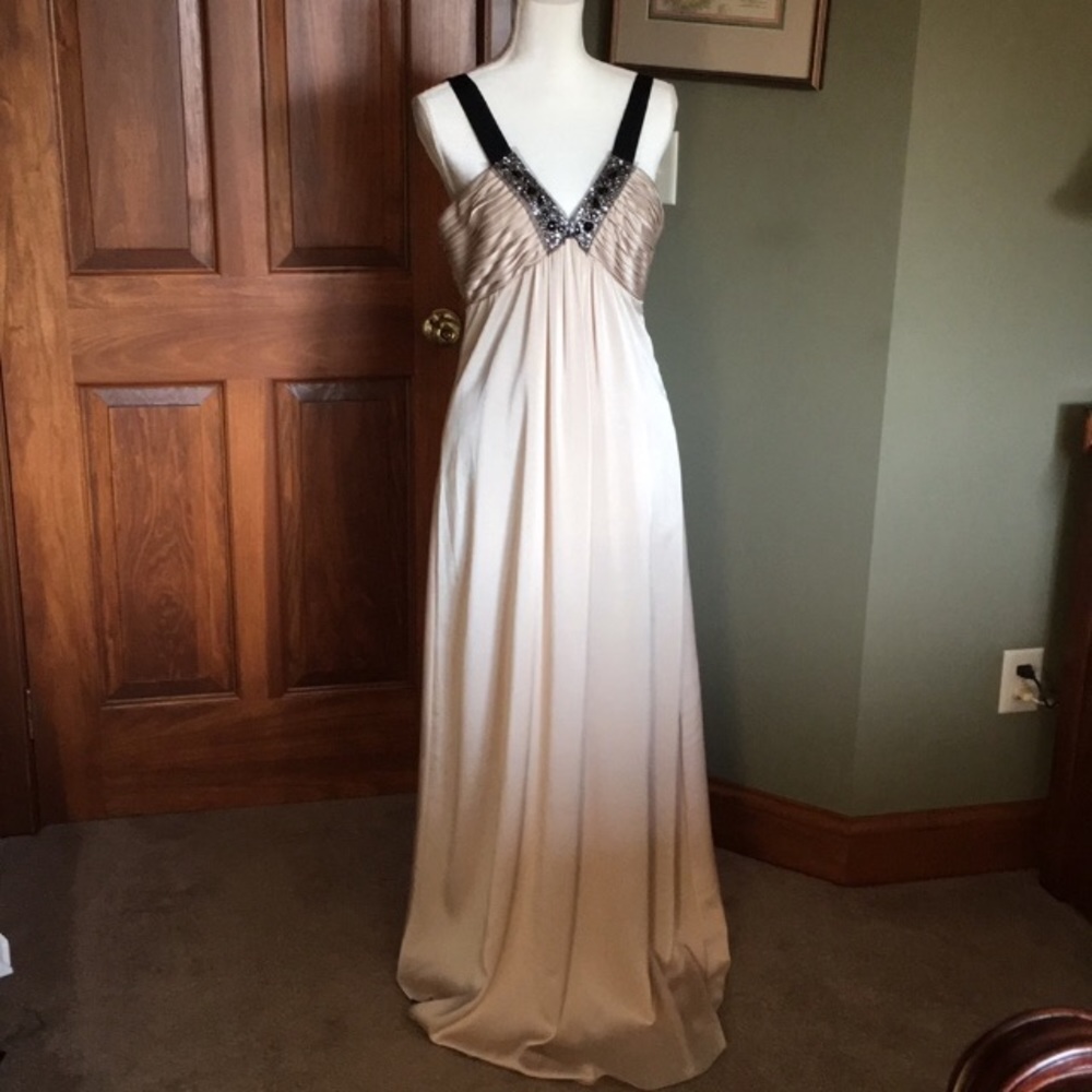 BCBG Maxazria dress in size 12 in ivory